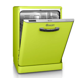 Swan Retro Under-counter Dishwasher - Lime